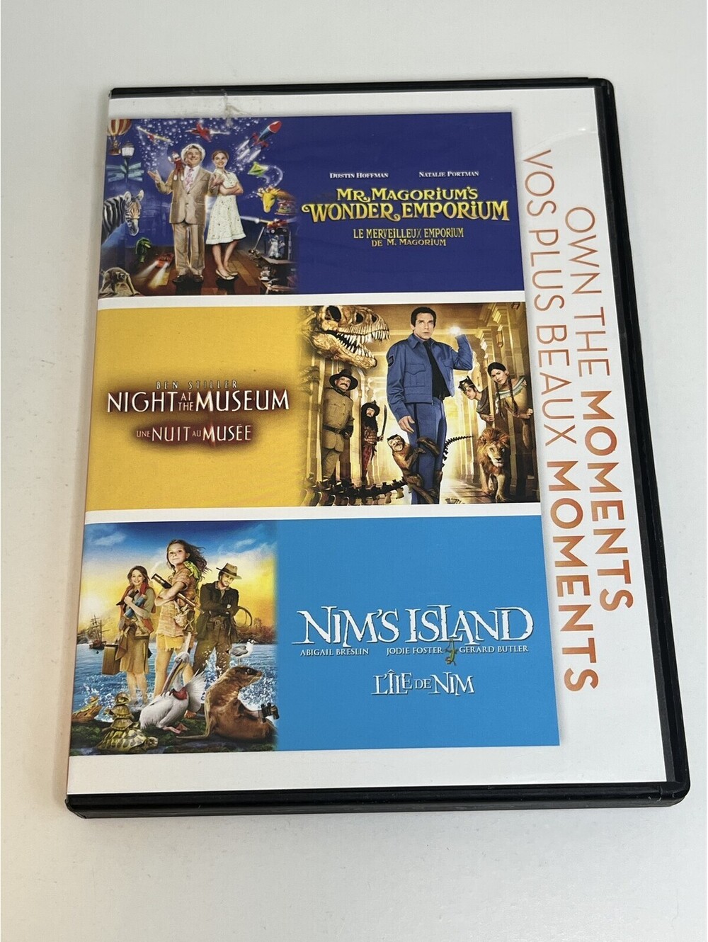 Own the Moments 3-Movie Collection DVD Widescreen Used